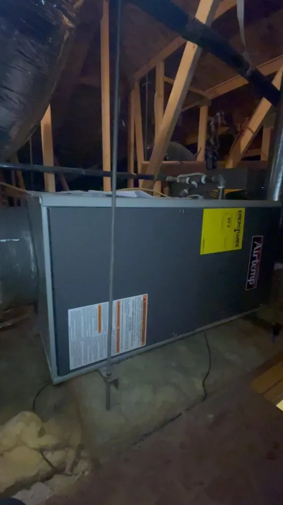 Thermostat installation at a Henderson property